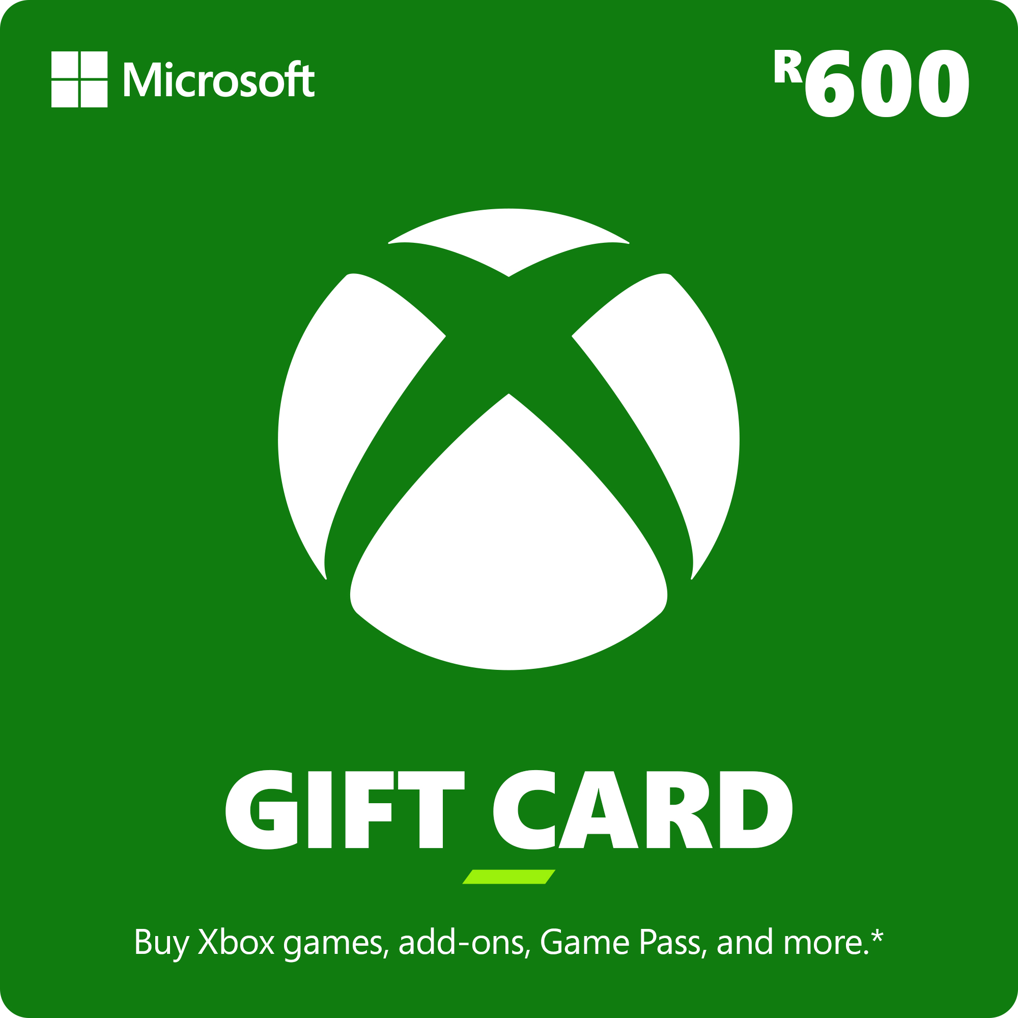 Xbox Gift Card 600 ZAR ESD ZA