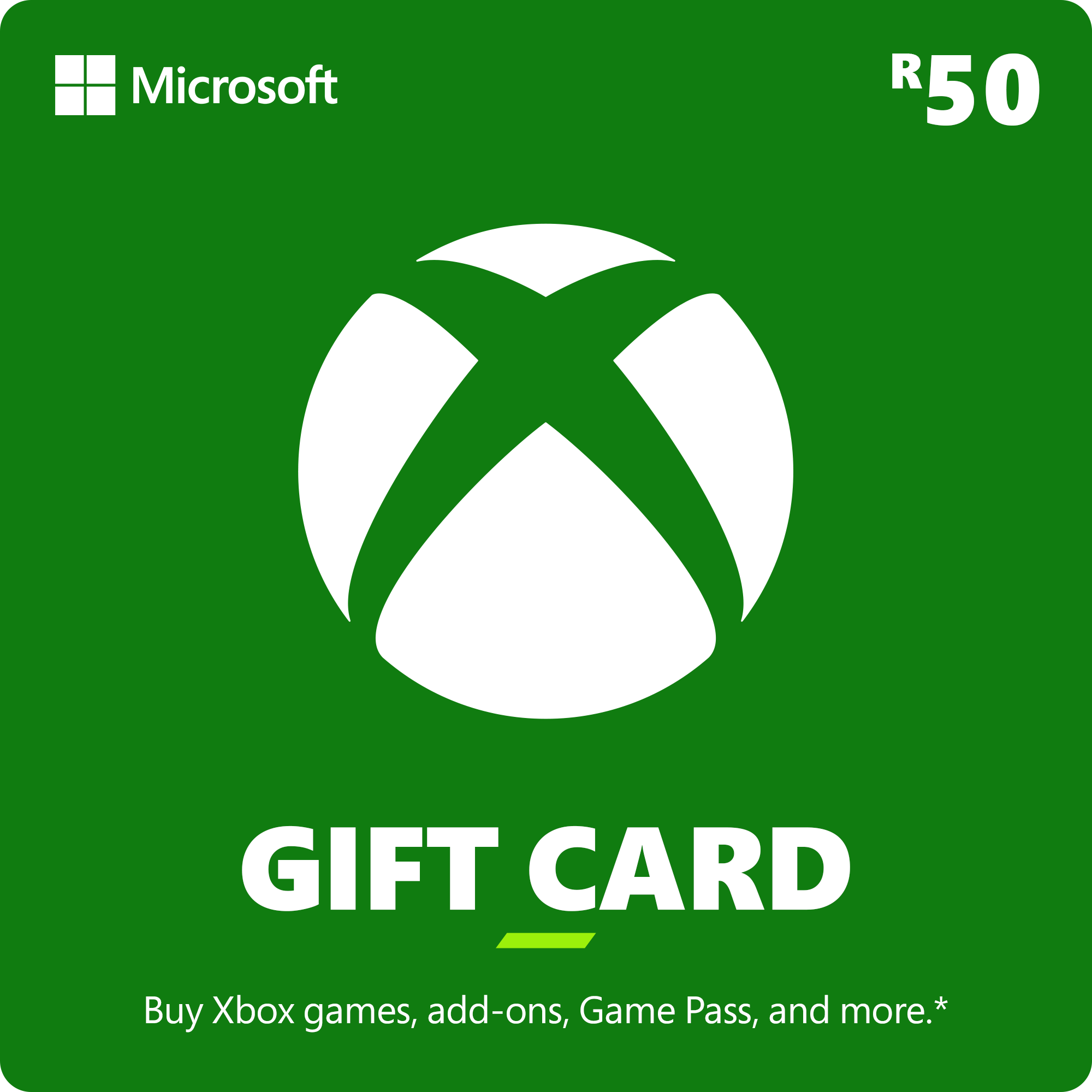 Xbox Gift Card 50 ZAR ESD ZA