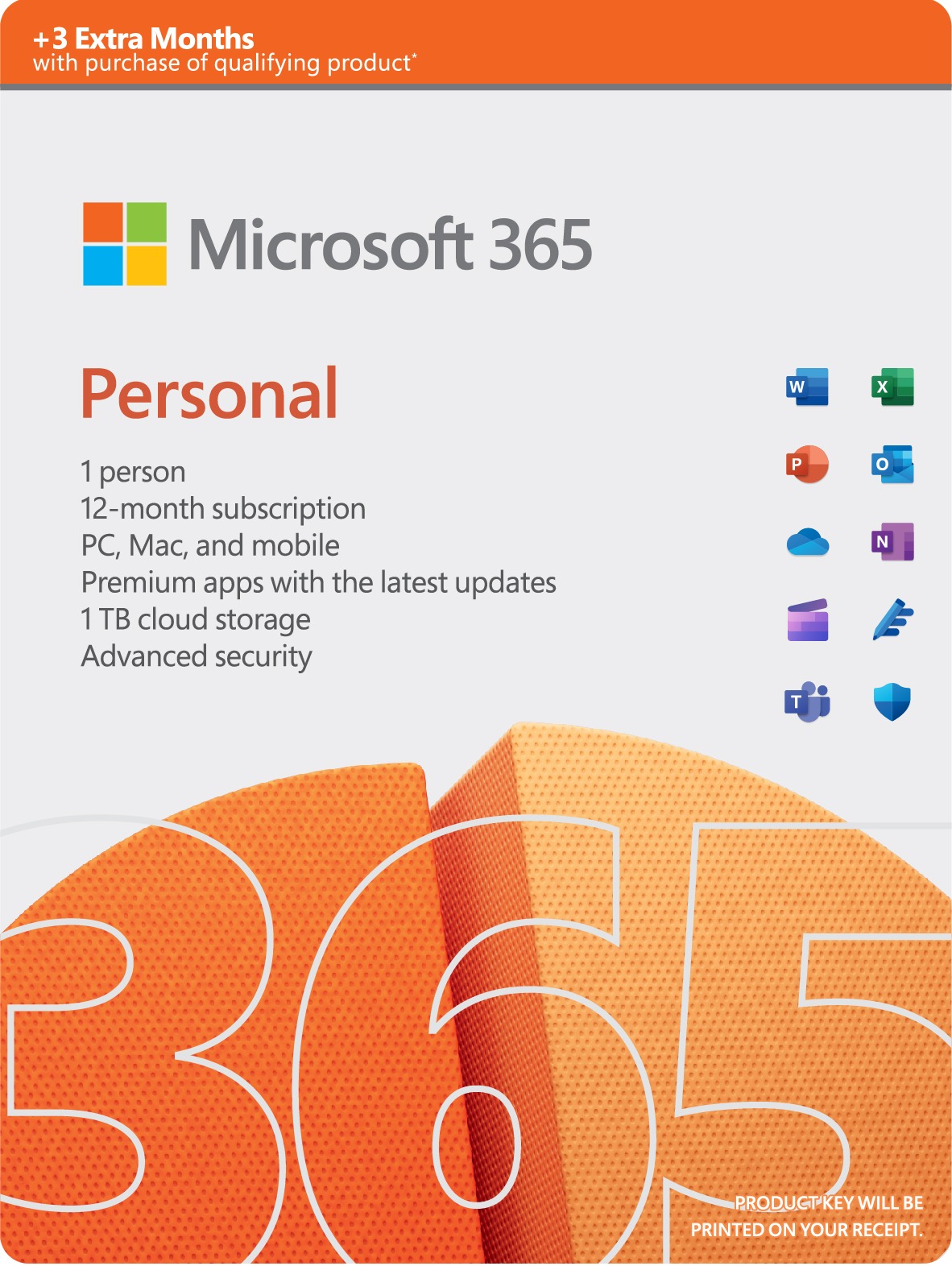 Microsoft M365 Personal P6 15mo ESD BH