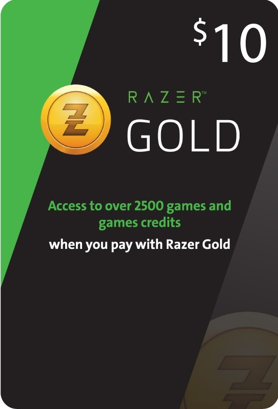 Razer Gold – $10 (Global)