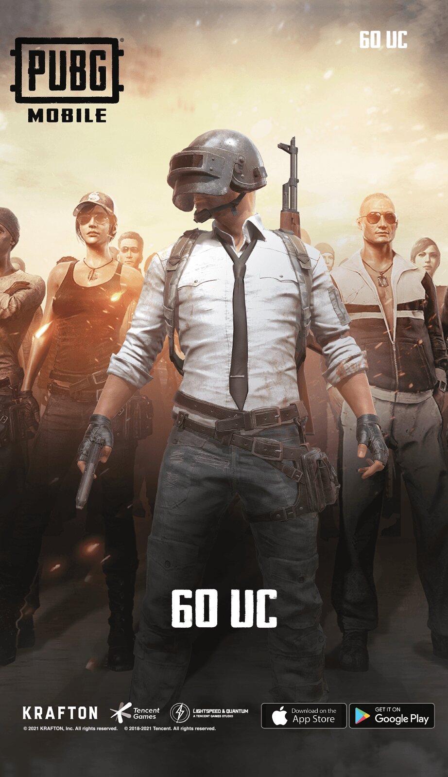 PUBG MOBILE 60 UC