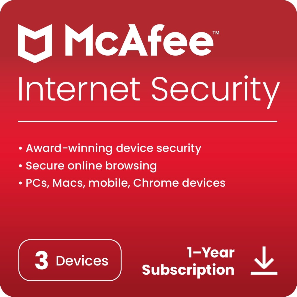 McAfee Internet Security 3d 1 Yr QA
