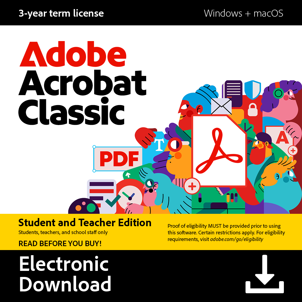 Adobe Acrobat Classic 3Y STE ESD ZA