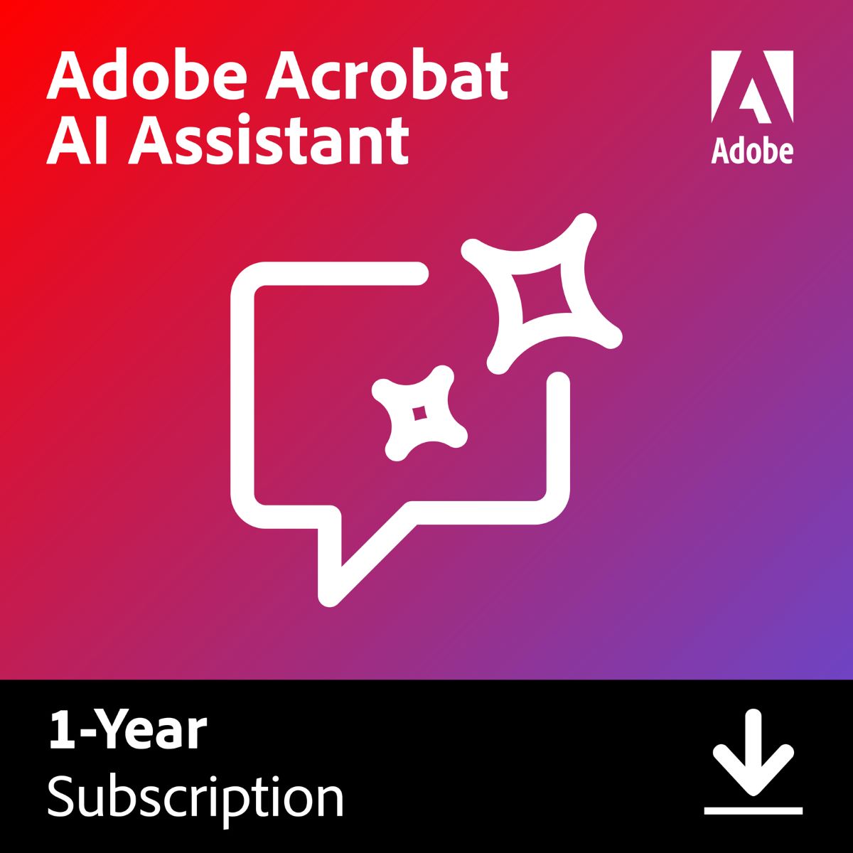 Adobe AI Assistant for Acrobat 1Y Sub ESD ZA