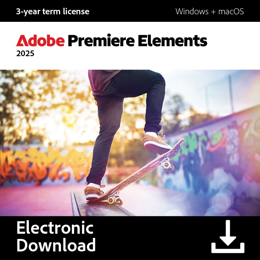 Adobe Premiere Elements 2025 3Y ESD ZA