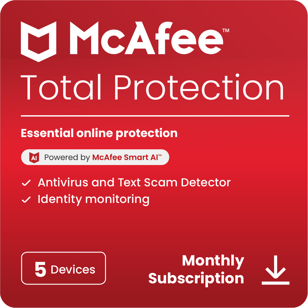 McAfee Total Protection 5d/1mo Renewal ESD SA