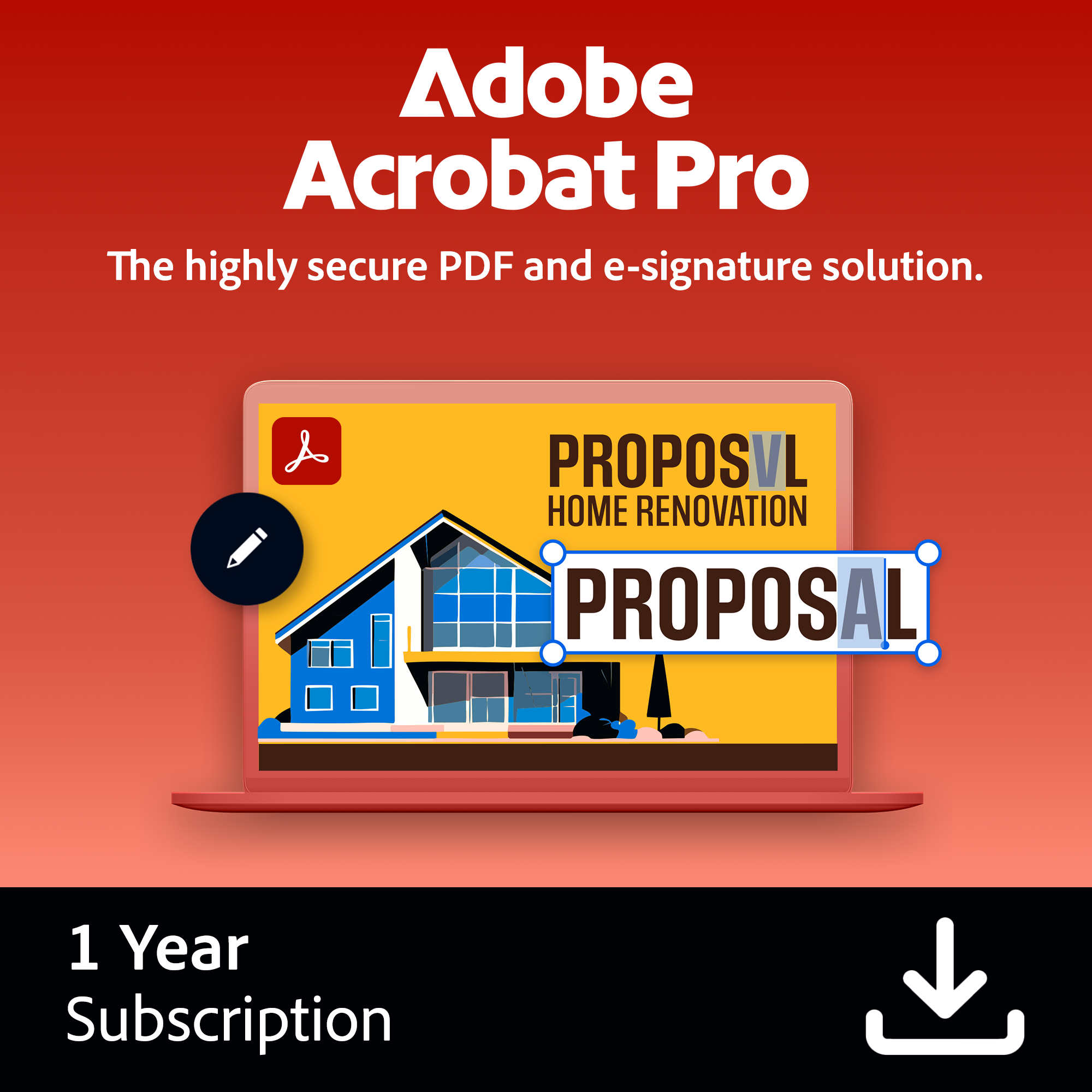 Adobe Acrobat Pro 1Y Sub ESD ZA