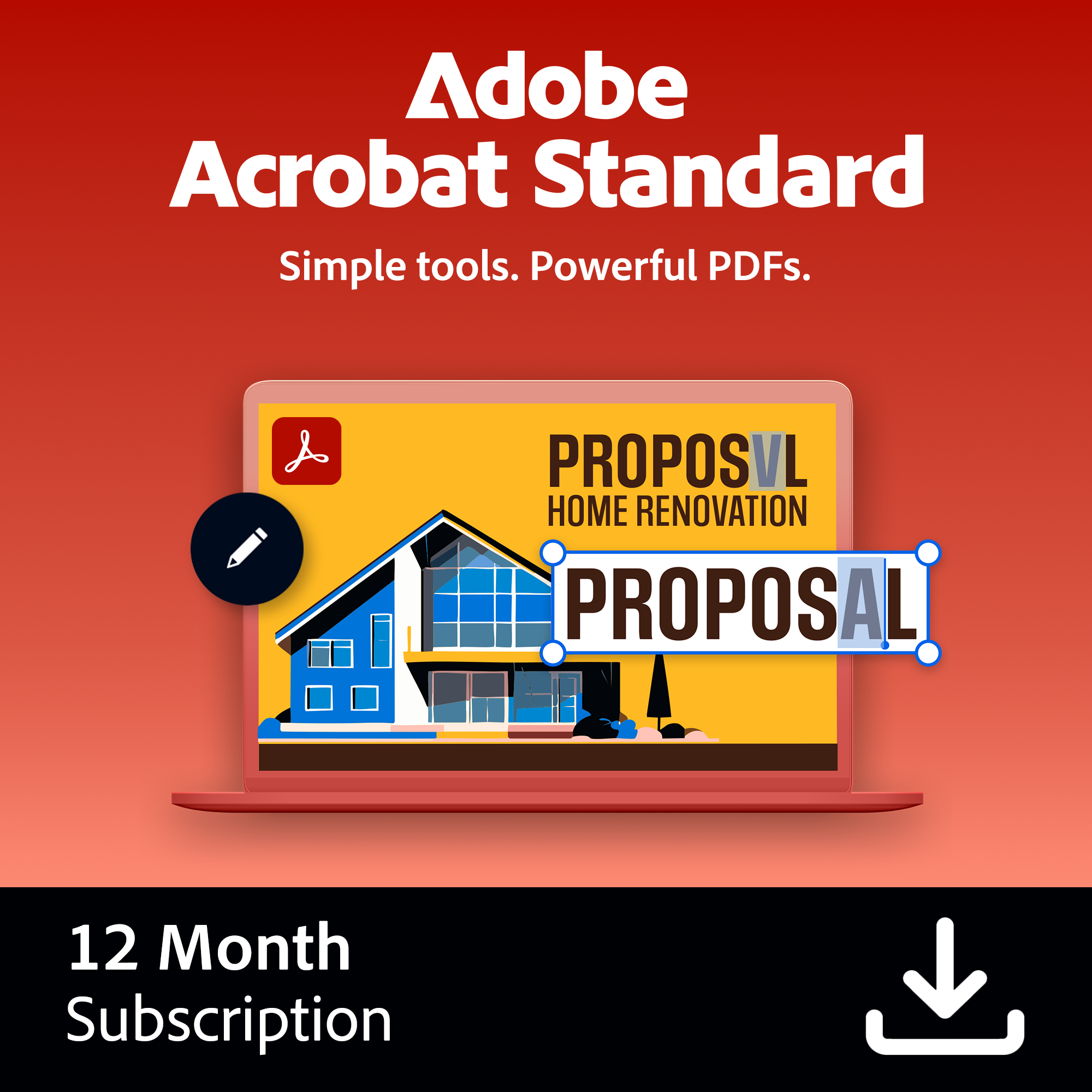 Adobe Acrobat Standard 1Y Sub ESD ZA